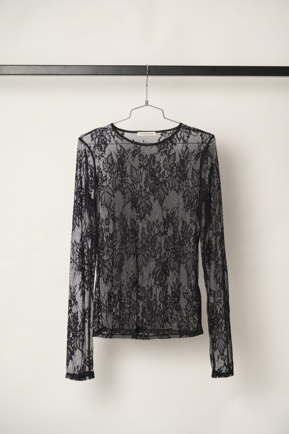 MAGLIA IN PIZZO CON FASCIA