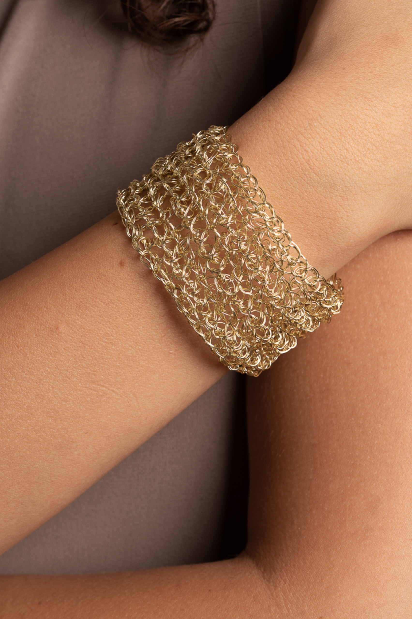 bracciale nefertiti oro