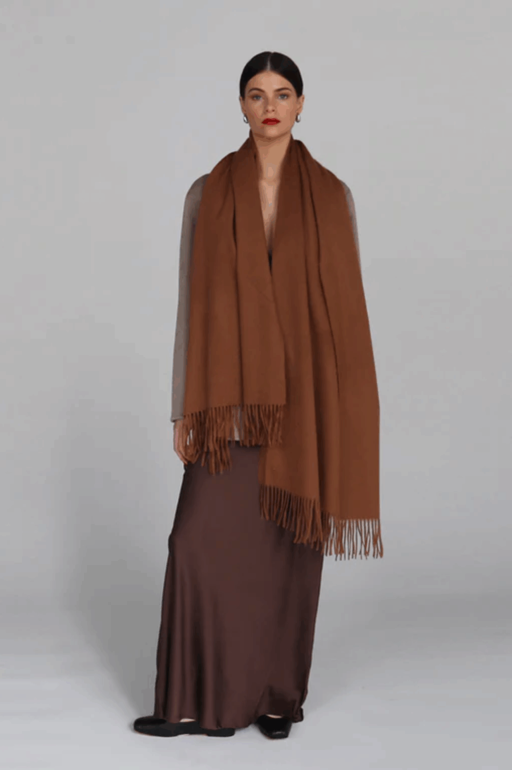 Helena Cashmere Shawl – Birch