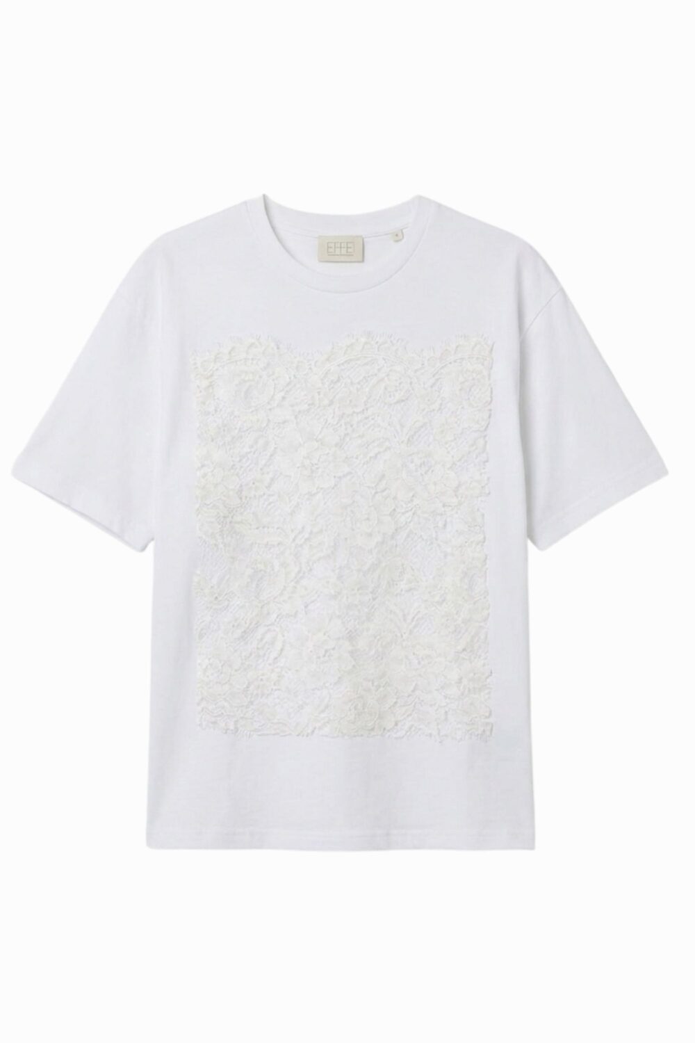 T-shirt Lumiere Pizzo Bianca